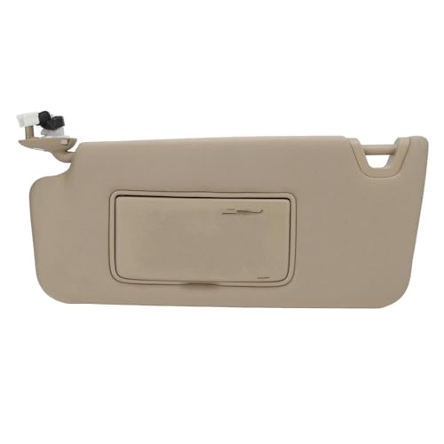 Sonnenschutz Auto-Sonnenschutzvisier Linke Fahrerseite Sonnenblende Innenraum 83280 TC0 H91ZA Ersatz Für 2008–2012 83280 TC0 H91ZB Auto Sonnenschutz(Beige)