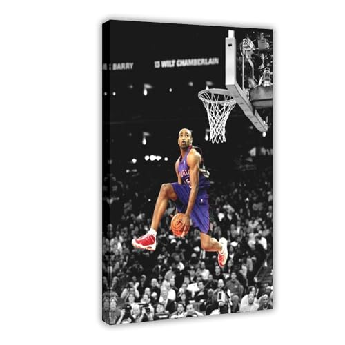 biegzc Vince Carter-Sports Poster auf Leinwand, Schlafzimmer, Dekoration, Landschaft, Büro, Raumdekoration, Geschenk, 30 x 45 cm