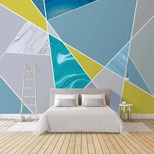 Kunst Abstrakte Geometrische Marmor-Malerei 3D Tapeten Wanddekoration Fototapete Sofas Wohnzimmer Wandbild Schlafzimmer-400cm×280cm