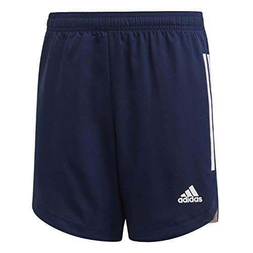 adidas Jungen Kurze Hosen CONDIVO20 SHOY, Navblu/Blanco, 116 (5/6 años), FI4597