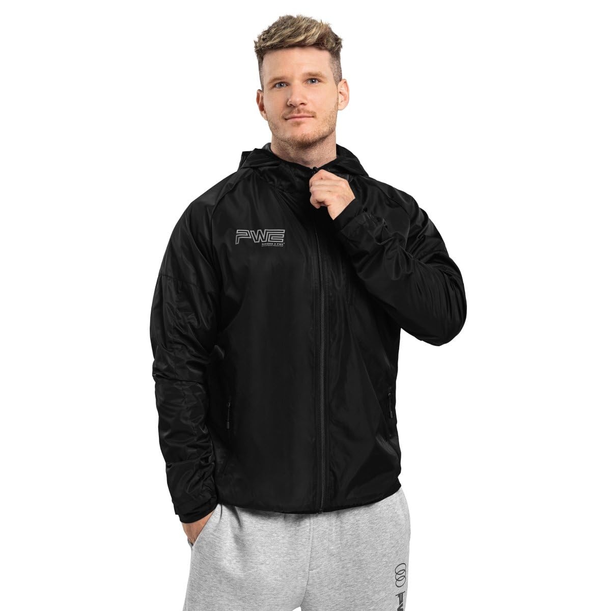 SIROKO - Windjacke Power Explosive PWE Record - XL - Schwarz