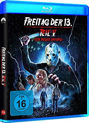 Freitag, der 13. - Teil 5: Ein neuer Anfang (Wendecover mit original VHS-Motiv) [Blu-ray]