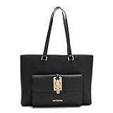 Love Moschino Damen Jc4316pp0gkw000 Einkaufstasche, Schwarz