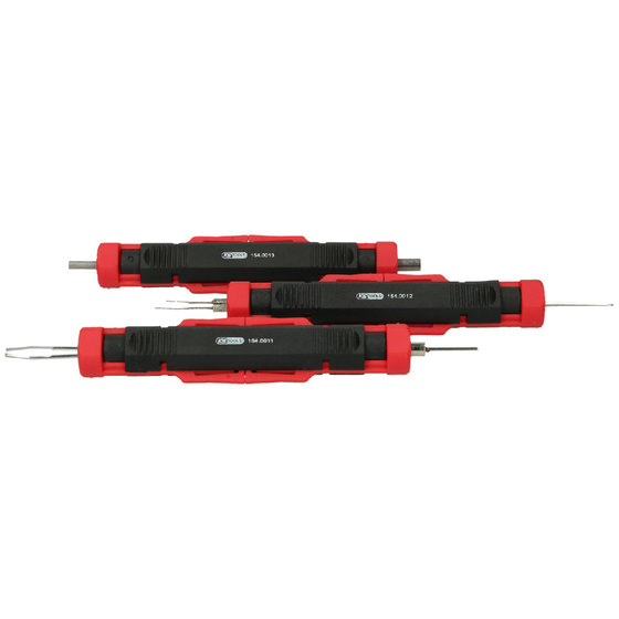 KS Tools 154.0015 Universal Kabel-Entriegelungswerkzeug-Satz, 3-TLG
