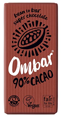 Ombar Raw Chocolate | 90% Raw Chocolate | 4 x 35g