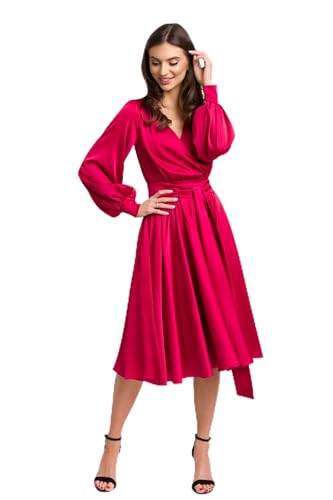 Swing Fashion Women's Allison_czerwona Cocktail Dress, rot, 38