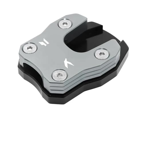 AXCAR Motorrad Kickstand Fuß Seitenständer Unterstützung Erweiterung Vergrößerer Pad Für PCX125 Für PCX150 Alle Jahre Ständer Stützpolster