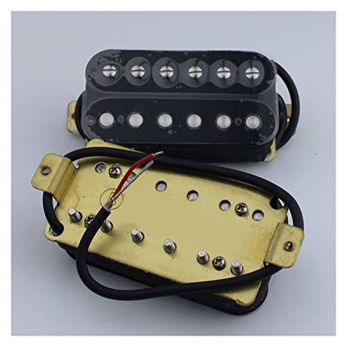 ZENGXUE Satz Von Schwarzen Humbucker-Gitarren-Pickups Humbucker Tonabnehmer Set