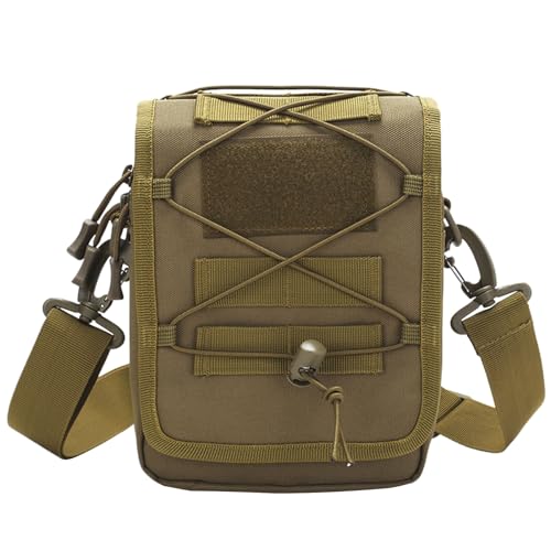 Mllepjdh Outdoor Tactically Umhängetasche Wasserdichter Rucksack Multifunktionale Umhängetasche Verstellbare Nylon Umhängetasche