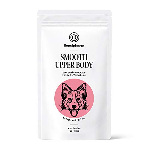 Sensipharm Smooth Upper Body 90 Gelenktabletten a 1000 mg. für Hunde und Katzen - Für Muskeln, Gelenke in Hals, Schulter und Vorderpfoten