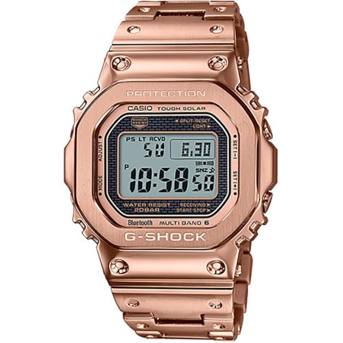 Casio G-Shock GMW-B5000GD-4ER Uhr mit Solarenergie-System und Funksignalempfang.