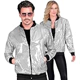 W WIDMANN MILANO Party Fashion - Party Fashion Bomberjacke, Pailletten Jacke, Weste, Party Outfit, Disco