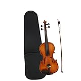 Standard Violine Matte Violine Ebenholz Griffbrett Antike Handgemachte Spielen Anfänger Violine(1/2)