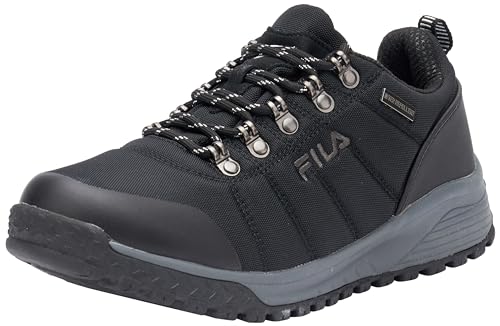 FILA Herren HIKEBOOSTER Low Traillaufschuh, Black, 45 EU