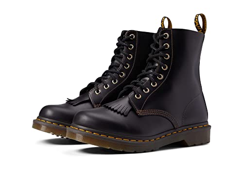 Dr. Martens Damen 8 Eye Boot Springerstiefel, Black Abruzzo Wp, 36 EU