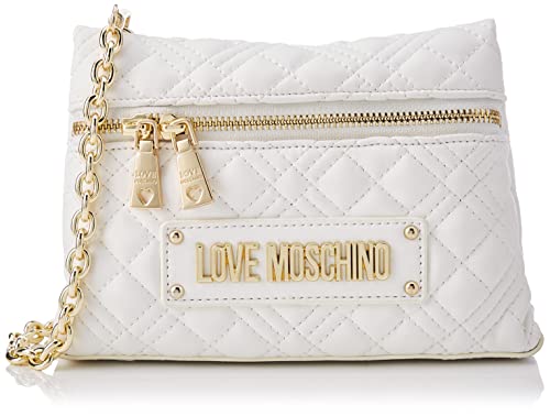 Love Moschino Damen Jc4319pp0fla0120 Umhängetasche, Weiß, Einheitsgröße