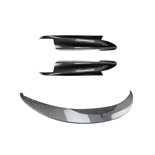 Splitter 4-teiliges Frontspoiler-Lippensplitter-Diffusor-Spoilerset Aus ABS In Schwarz Glänzend Für 3er M3 E90 E91 E92 E93 2006 Bis 2013 Frontlippe(B Lip Bumper)