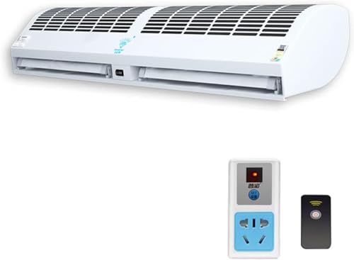 Luftschleier mit Fernbedienung, kommerzieller Innenluftschleier, leiser und energiesparender Klimaanlagenventilator, Türventilator-Luftschleier, 60 cm ~ 150 cm, 100 cm