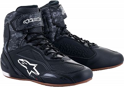 Alpinestars Faster-3 Shoes Black/Dark Grey Gum