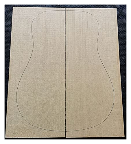 Gitarrenkorpus unfertig 1SET AAA. Auswahl An Sitka Fichte Gitarre Furniergitarre Panel Wolle Holz 540 * 220 * 4, 5 Mm (Color : X56)