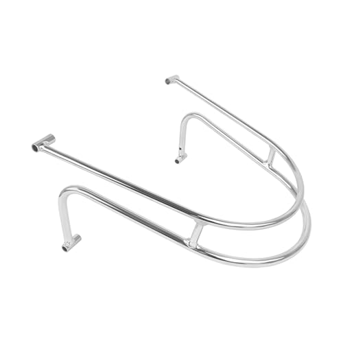 Motorrad Crashbars Für Goldwing 1800 GL 1800 F6B GL1800 2001-2023 Motorrad Kotflügel Vorne Crash Bar Kotflügel Vorne Trim Schiene Rack Protector Motorschutz Sturzbügel(Chrome)