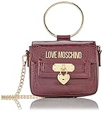 Love Moschino Damen Borsa Pu St.Croco Viola Umhngetasche, violett