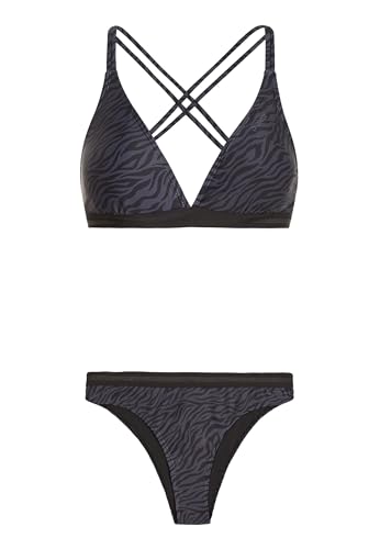 Protest Damen Triangel-Bikini Cheeky PRTIQUITOS 23 Stretch True Black S/36