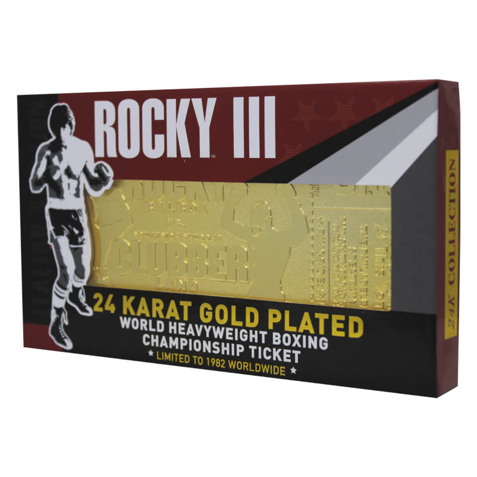 Rocky - 24K vergoldetes Ticket Rocky V Clubber Lang