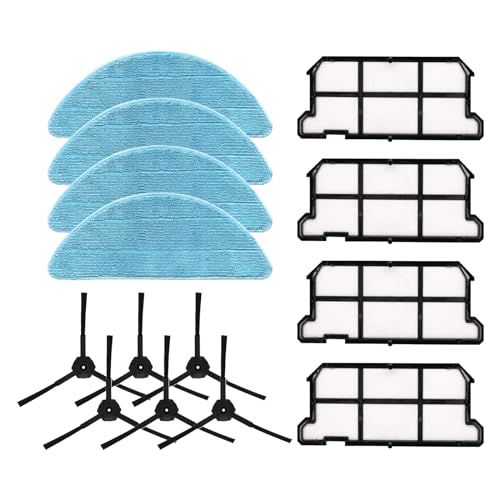 Uitndvyte Staubsaugerroboter Ersatzteile Zubehör Seitenbürsten Filter Roller Bürste Wischpad ABS für V7 V7S