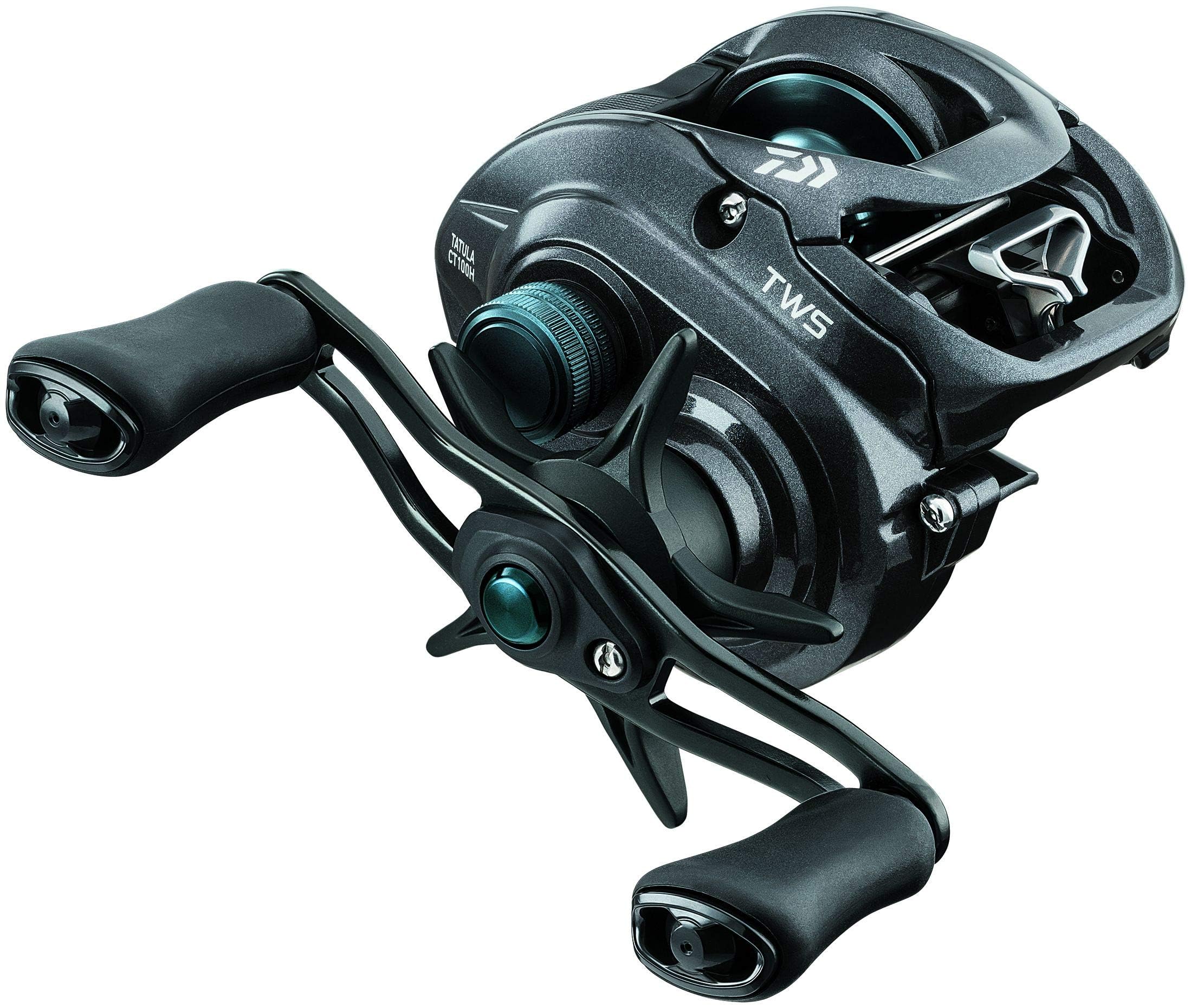 Daiwa Unisex – Erwachsene TTUCT100HSL Tatula CT Baitcastrolle, 7 + 1, 7,1: 1, Mehrfarbig/Meereswellen (Ocean Tides), Einheitsgröße