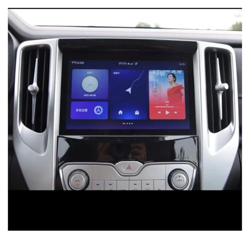 Für Great Für Wall Für Poer Für Pao Für GWM Für Ute Für Canno LCD-Autoradio GPS-Navigation Gehärtetes Glas Und TPU-Armaturenbrett-Bildschirmschutzfolie Navigation Schutzfolie Navigations-Displayschutz