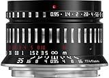 TArtisan 35 mm F0.95 APS-C große Blende manueller Fokus spiegellose Kameras Objektiv für Canon RF Mount kompatibel wie R7 APS-C Modell R10 EOS R RP R5 R6