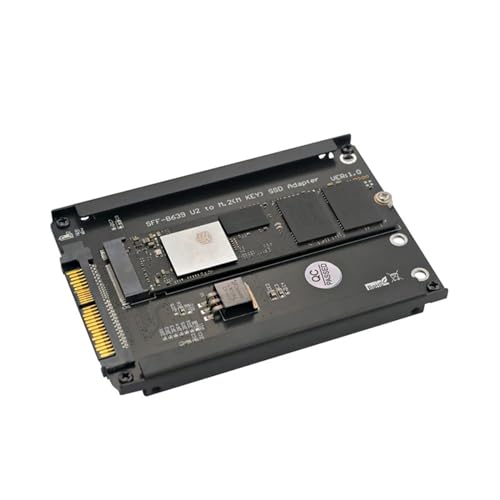 JTQYFI SSD Adapter M.2 SSD Zu U.2 Adapter NVMe Key B SSD Zu PCI E SFF-8639 Konvertierungsadapter Mit Rahmenhalterung Für PC Desktop SSD Adapter