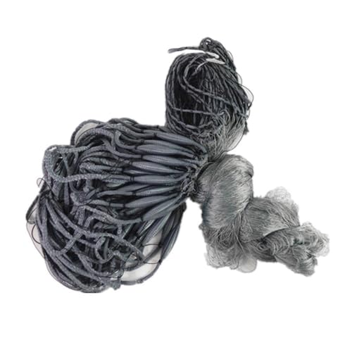 Monofilament-Angelfalle 3 Schichten handgefertigtes Fischereinetz kleines Mesh Gillnet 1,5*30m Nylonlinie Klebranges Mesh -Fischerei -Fischerei -Fischerei Tackle Stellnetz Zum Fischen(Color:30M (Mesh