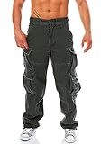 Jet Lag Herren Cargohose Hose 007 Loose-Fit Seitentaschen urban chic XL/30