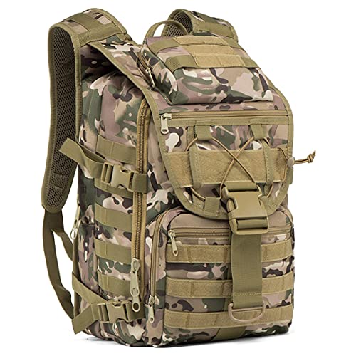 Herren Armee Jagd Militär Taktischer Camo Rucksack 40L Outdoor Unisex Camping Wandern Rucksack