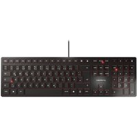 Cherry KC 6000 Slim Keyboard USB schwarz JK-1600DE-2