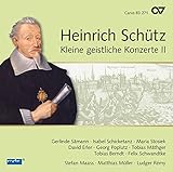 Schütz: Kleine Geistliche Konzerte II (Schütz-Edition Vol. 17)