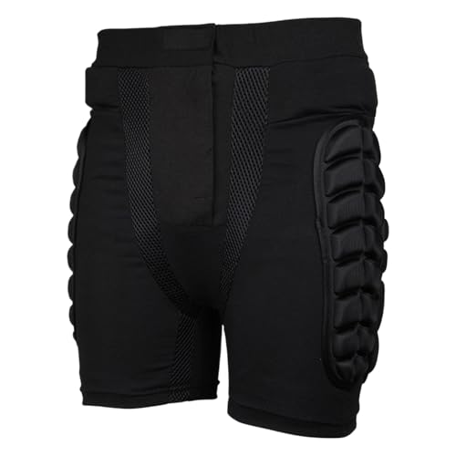 Po-Schutzhose – praktische Radlerhose, Skating-Shorts, Skating-Hinternschutz, Hüftschutz, Crash-Hosen, Radler-Shorts zum Skifahren, Skaten, Snowboarden