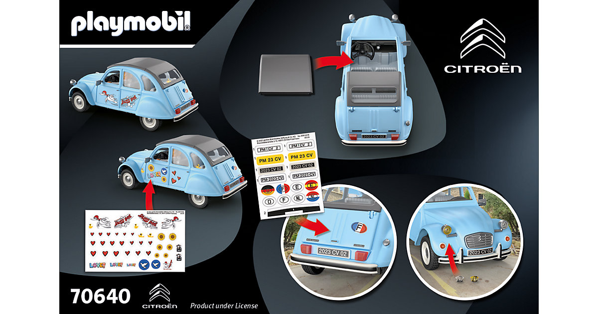 PLAYMOBIL® 70640 Citroen 2CV 3