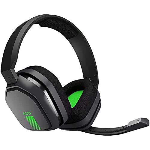 ASTRO Gaming A10-Headset, kompatibel mit Xbox One, PlayStation 4, PC, Mac, Schwarz / Grün (Generalüberholt)