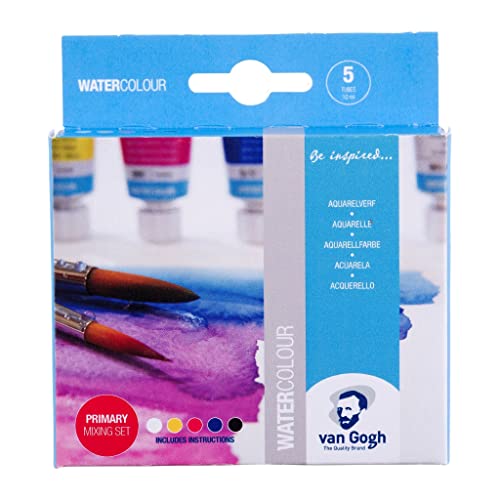 Talens Van Gogh 20820115 Aquarellfarben-Mischset, 5 x 10 ml