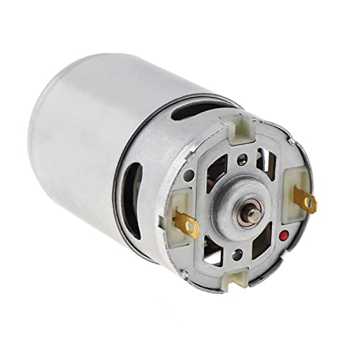 BFVAKBKYT Mini-Gleichstrom-Getriebemotor, RS550VD-Motor, 16,8–20V, 19800RPM, Mikro-Elektromotor mit 8-Zähne-Getriebe for Elektrohämmer