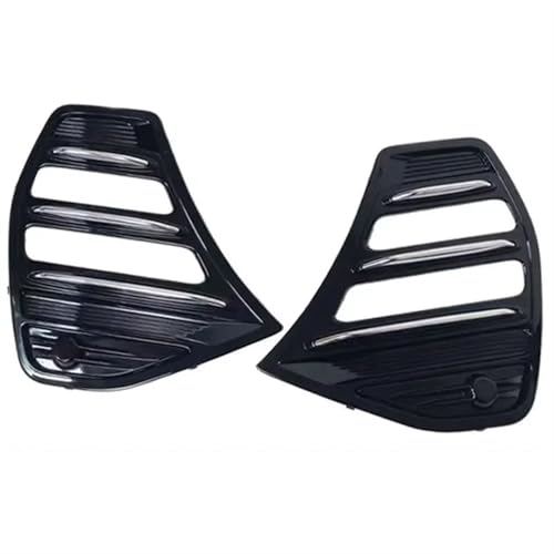 Frontgrills Für Chery Für Tiggo 7 Für PRO Front Stoßstange Tagfahrlicht Abdeckung Dekorative Rahmen Nebel Lampe Kühlergrill Auto Paets Front Bumper Grille(1Set No Radar Hole)