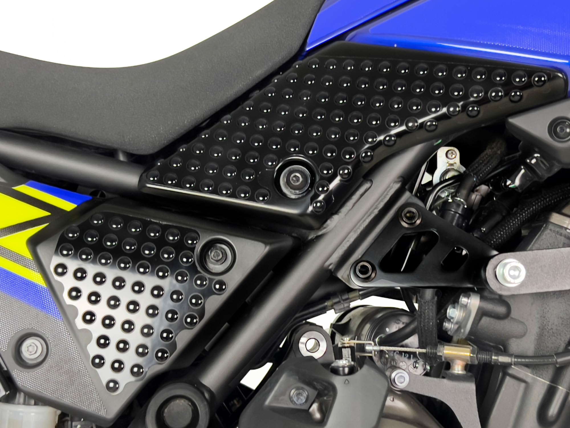 Uniracing Rally Grip für die Yamaha Tenere 700 2019-23. Schwarz