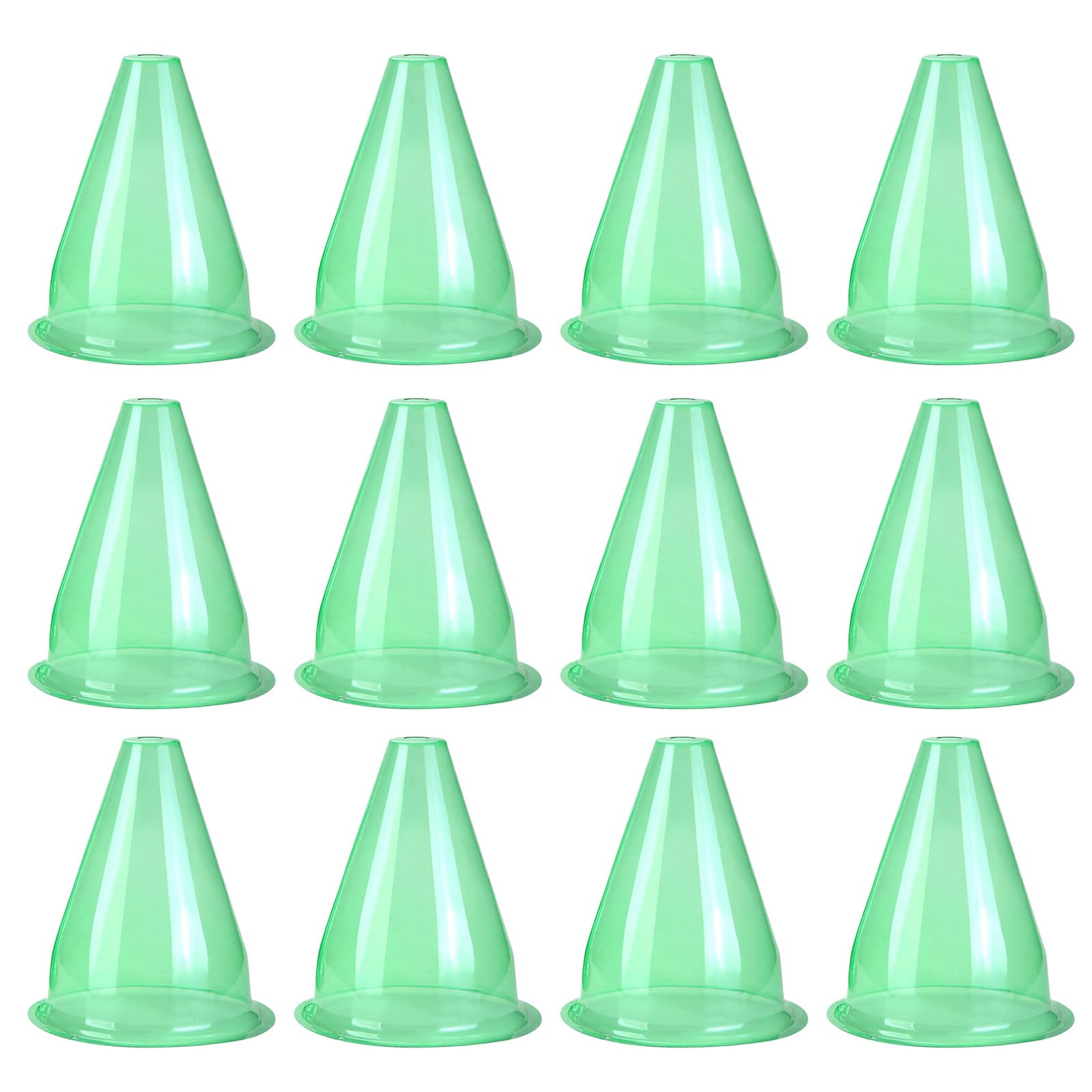 Avejjbaey 12PCS Klar Pflanzen Verhindern Vogel Picken Und Wetter Schäden Pflanzen Abdeckung Gemüse Salat Pflanze Kleidung Samen