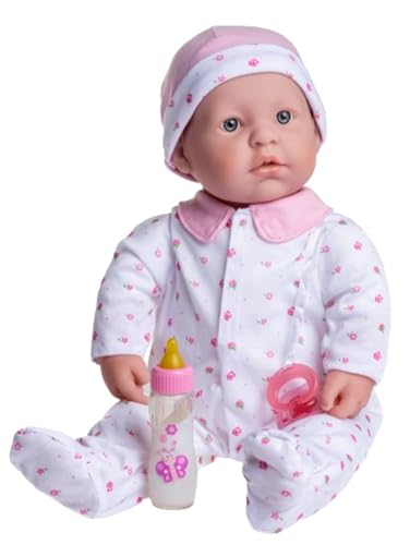 JC Toys, La Baby 20-Inch Soft Body Pink Play Doll - for Children 2 Jahre Or Older, Designed by Berenguer by JC Toys