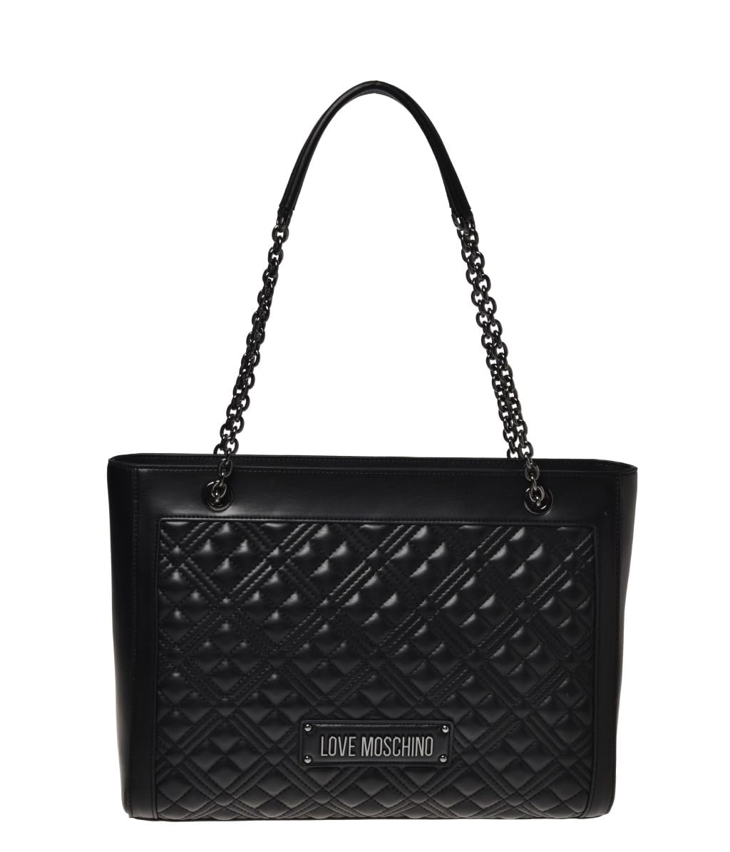 Borsa shopping LOVE MOSCHINO Donna Nero - JC4006PP1ILA0000