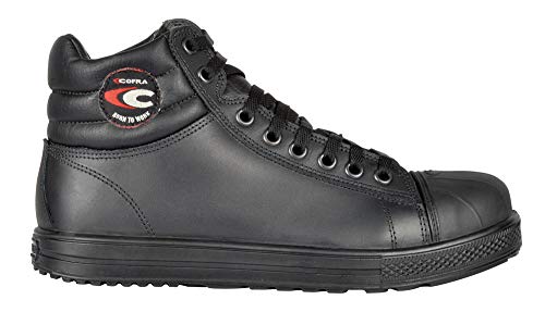 Cofra 35031-003.W43 FLAGRANT S3 SRC Sicherheitsstiefel, Schwarz, Größe 43