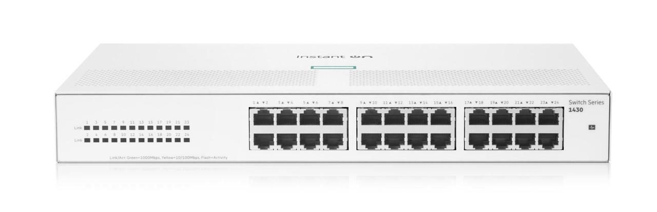 HPE Networking Instant On 1430 24G unmanaged Gigabit Switch EU (R8R49A)